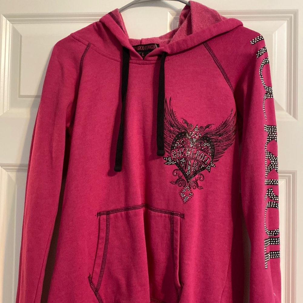 Rock and Roll cowgirl hoodie